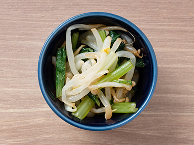 ポン酢もやしのナムル