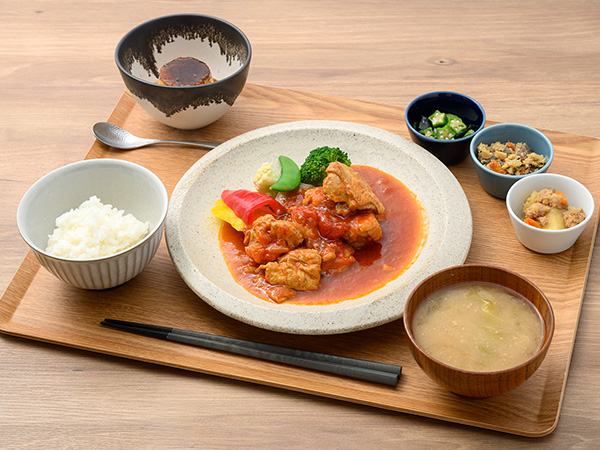 鶏のトマト煮