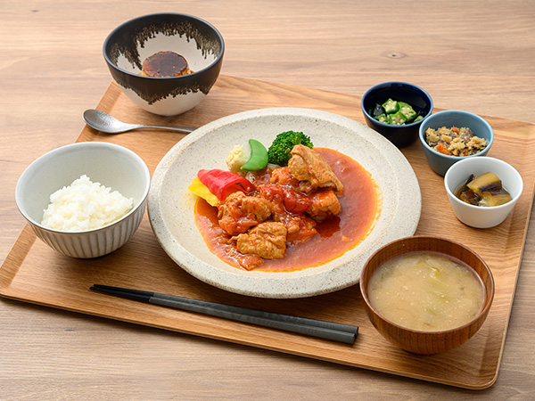 鶏のトマト煮