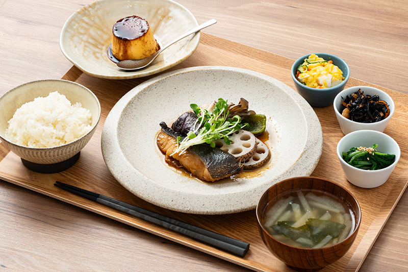 お魚の照り焼き