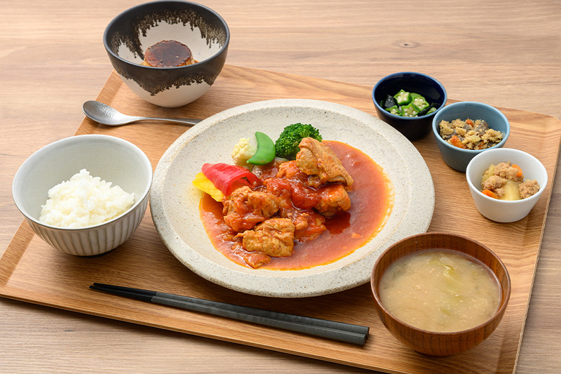 鶏のトマト煮