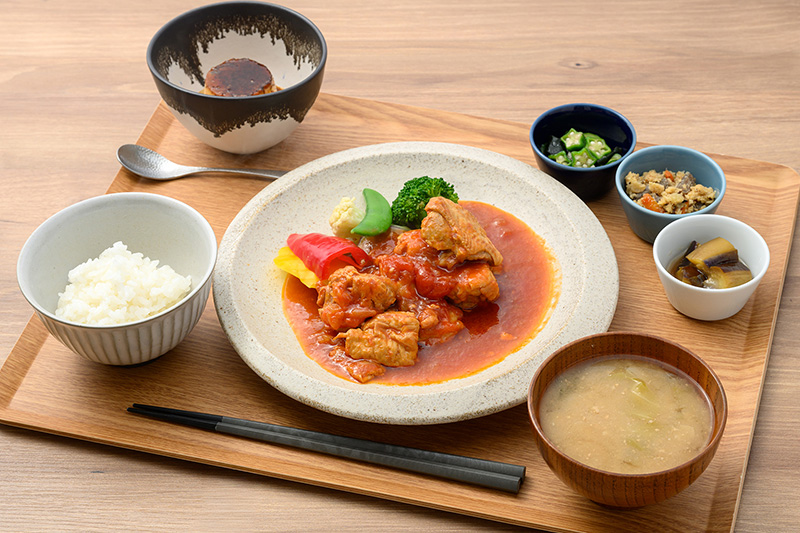 鶏のトマト煮